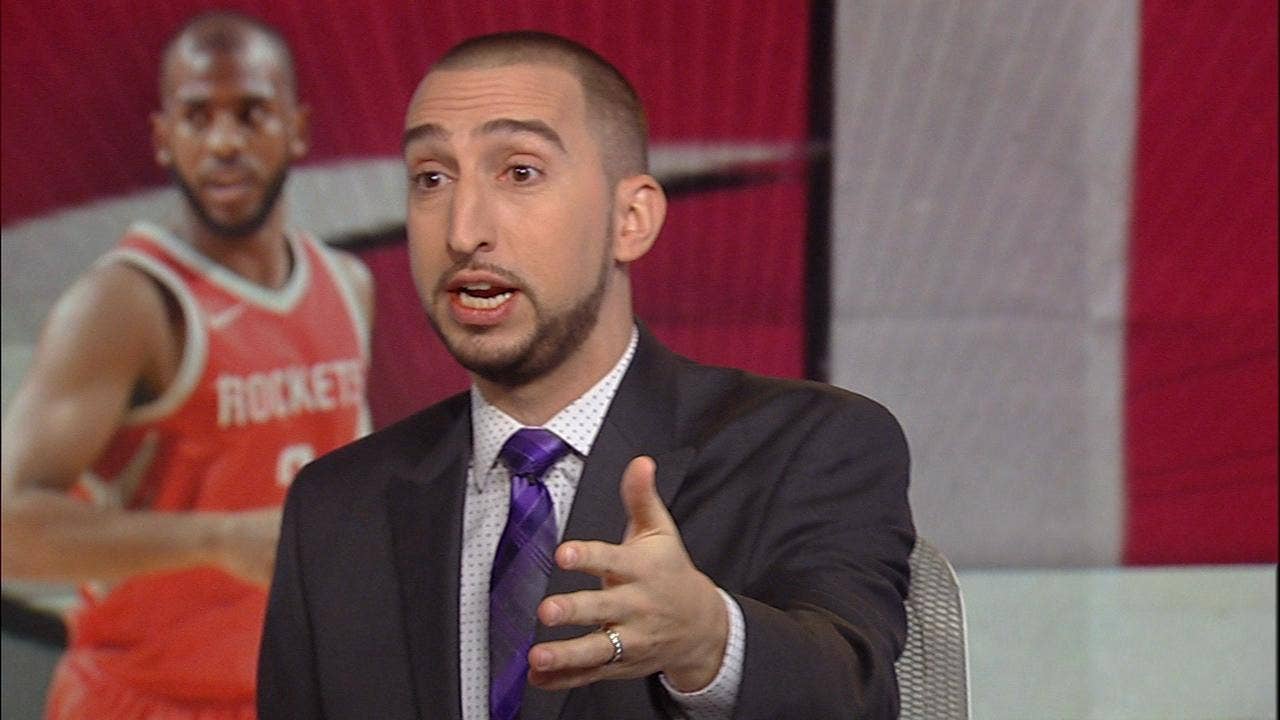 Nick Wright: Clint Capela is responsible for elevating Harden, Paul's Rockets ' FIRST THINGS FIRST