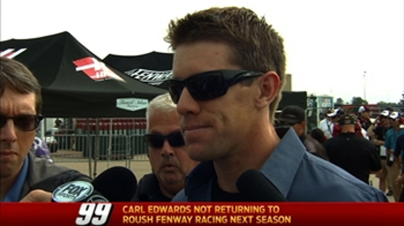 Carl Edwards Out at Roush Fenway in 2015