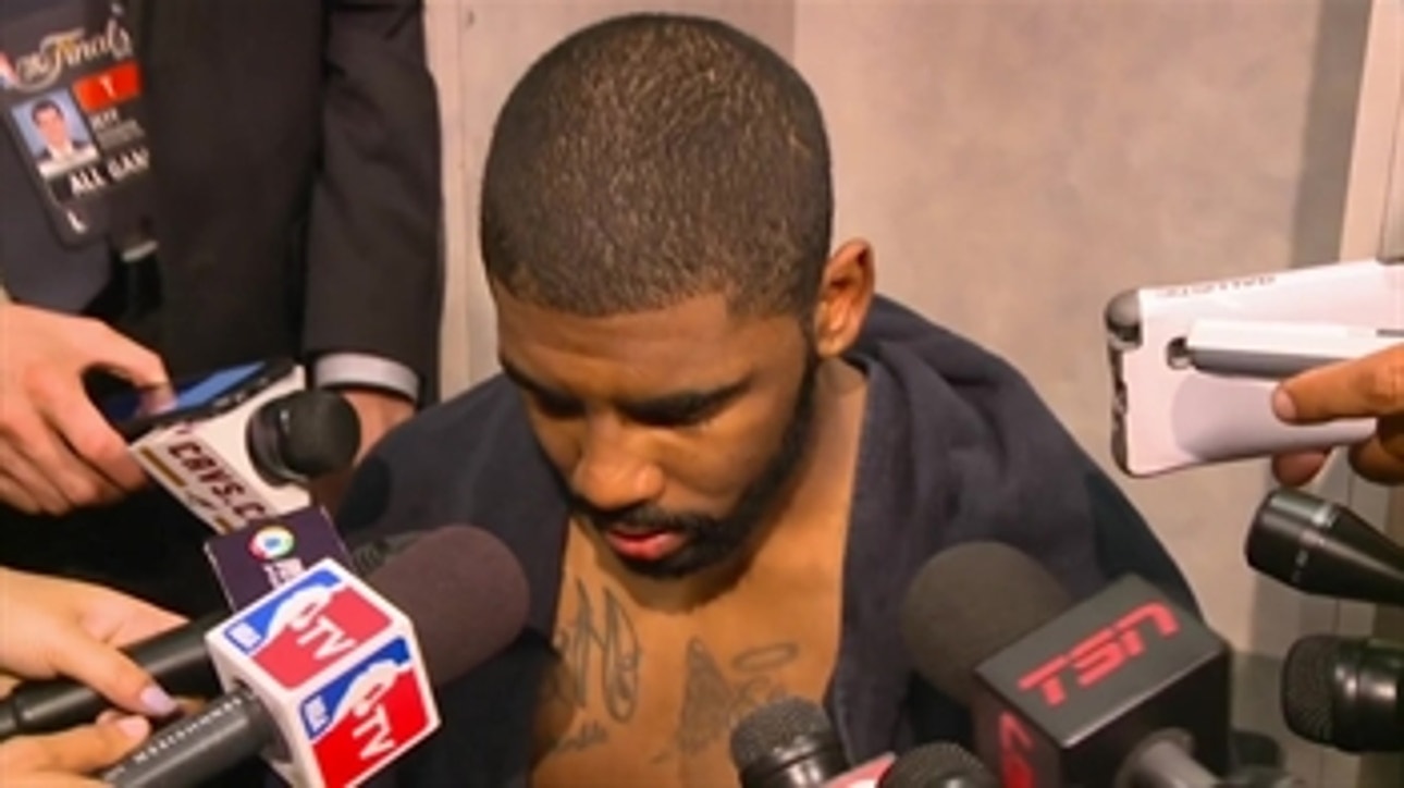 Kyrie Irving on injury: 'I'm a little worried'