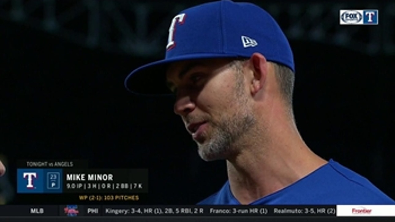 Mike Minor goes the Distance, Gets the Shutout win over Angels