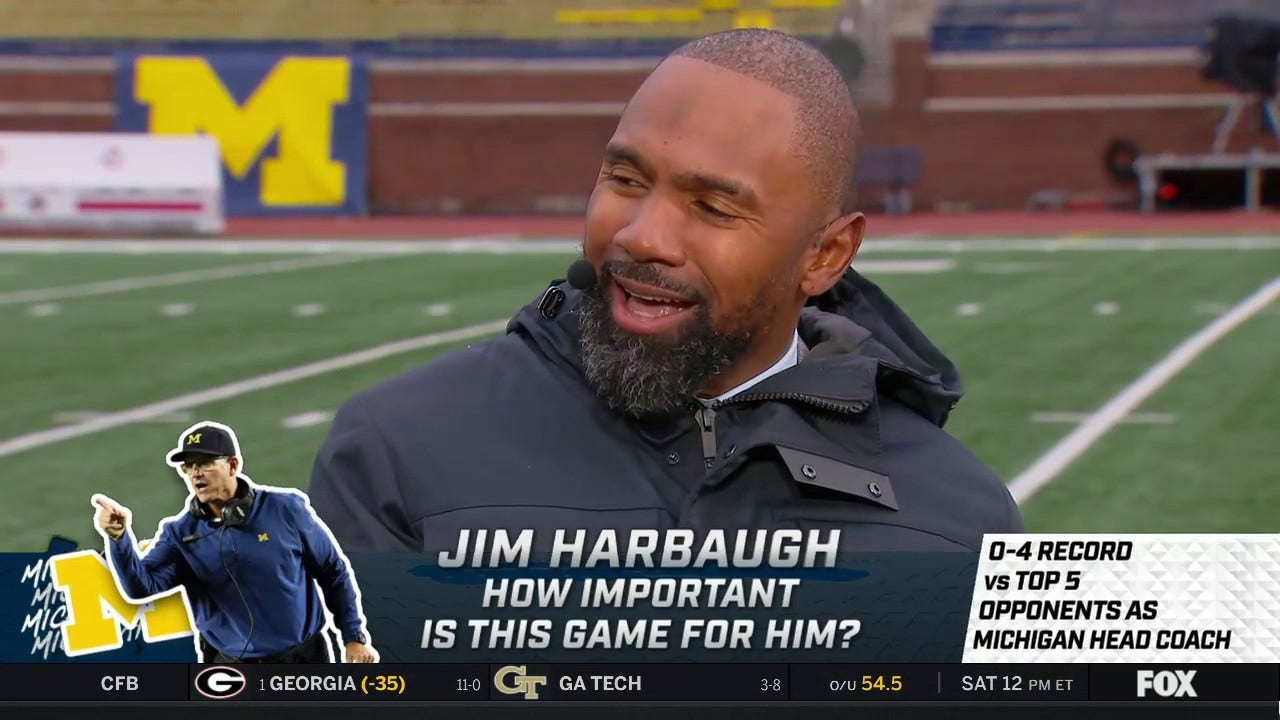 'This is a big game for Jim Harbaugh' — Charles Woodson explains the importance behind the Michigan-Ohio State matchup