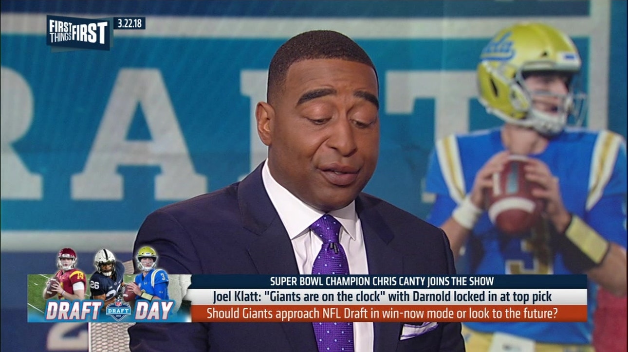 Giant Problem: Cris Carter reveals New York's crisis ahead of the NFL draft ' FIRST THINGS FIRST