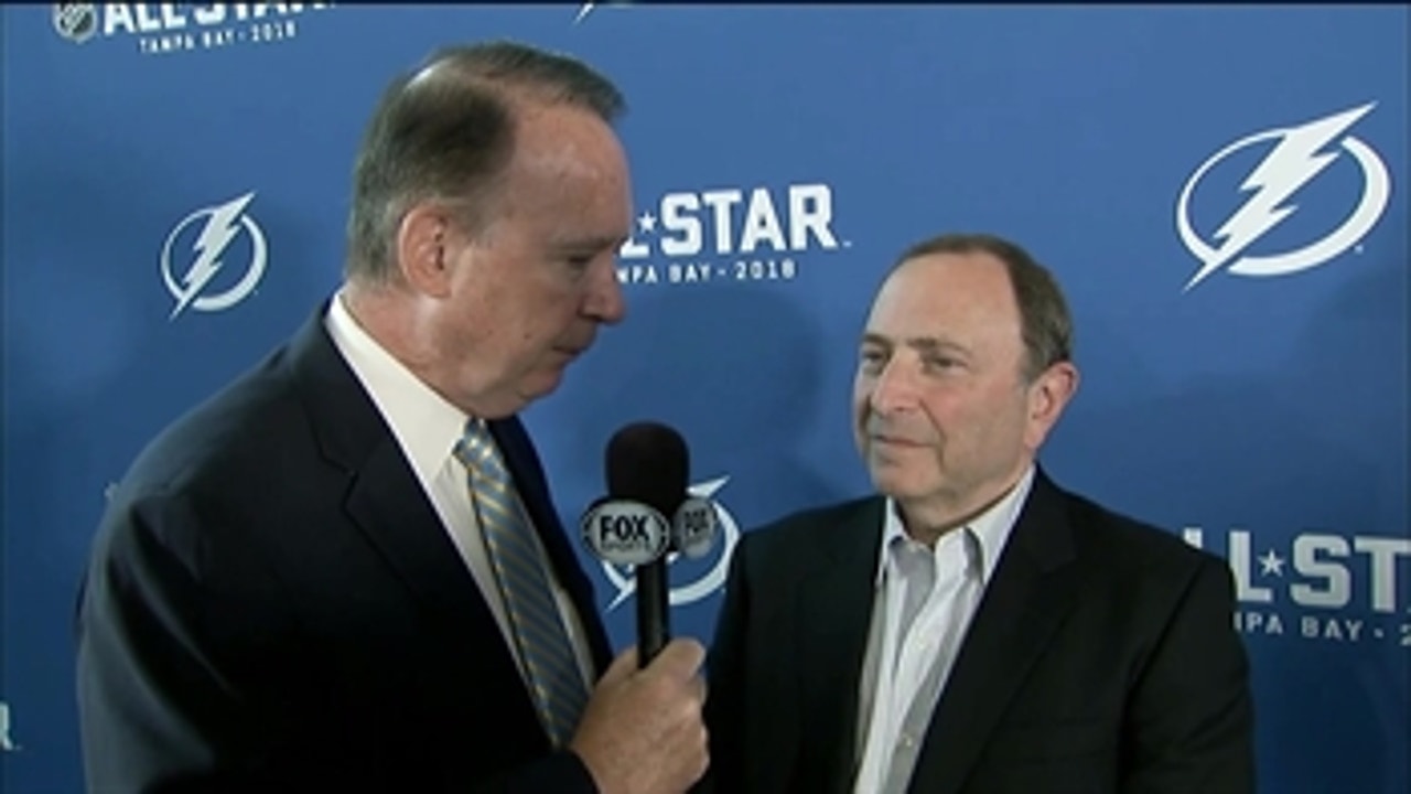 One on one with NHL commissioner Gary Bettman