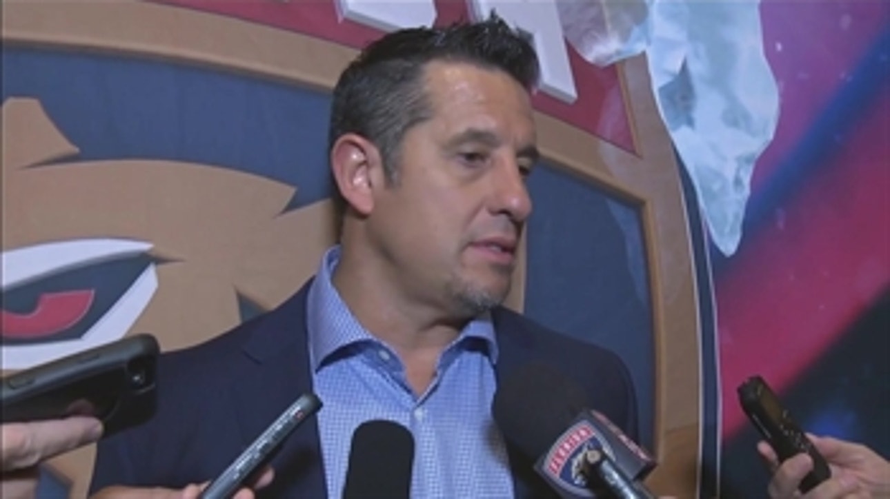 Bob Boughner liked the speed Panthers played with vs. Bruins