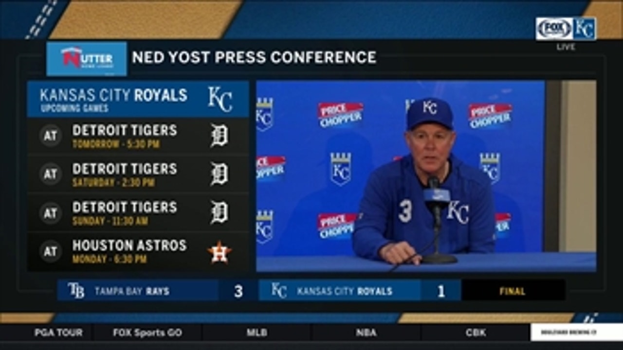 Yost on Duffy: 'Really on top of his game'