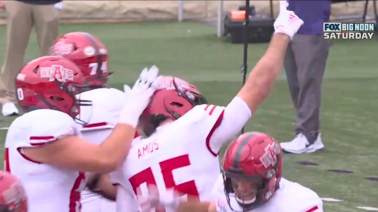 Lincoln Pare’s 58-yard run puts Arkansas State in scoring position, Giles Amos ties game, 21-21