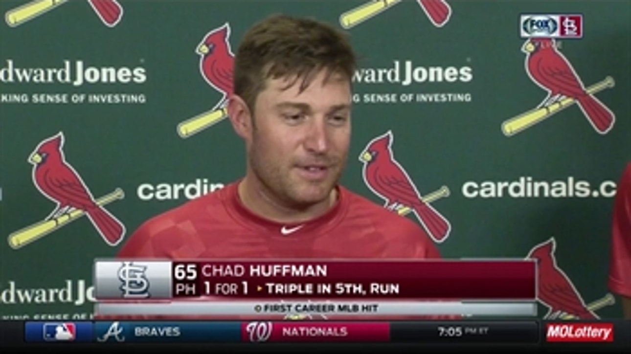 Cards' Huffman on getting driven in by childhood buddy Carp