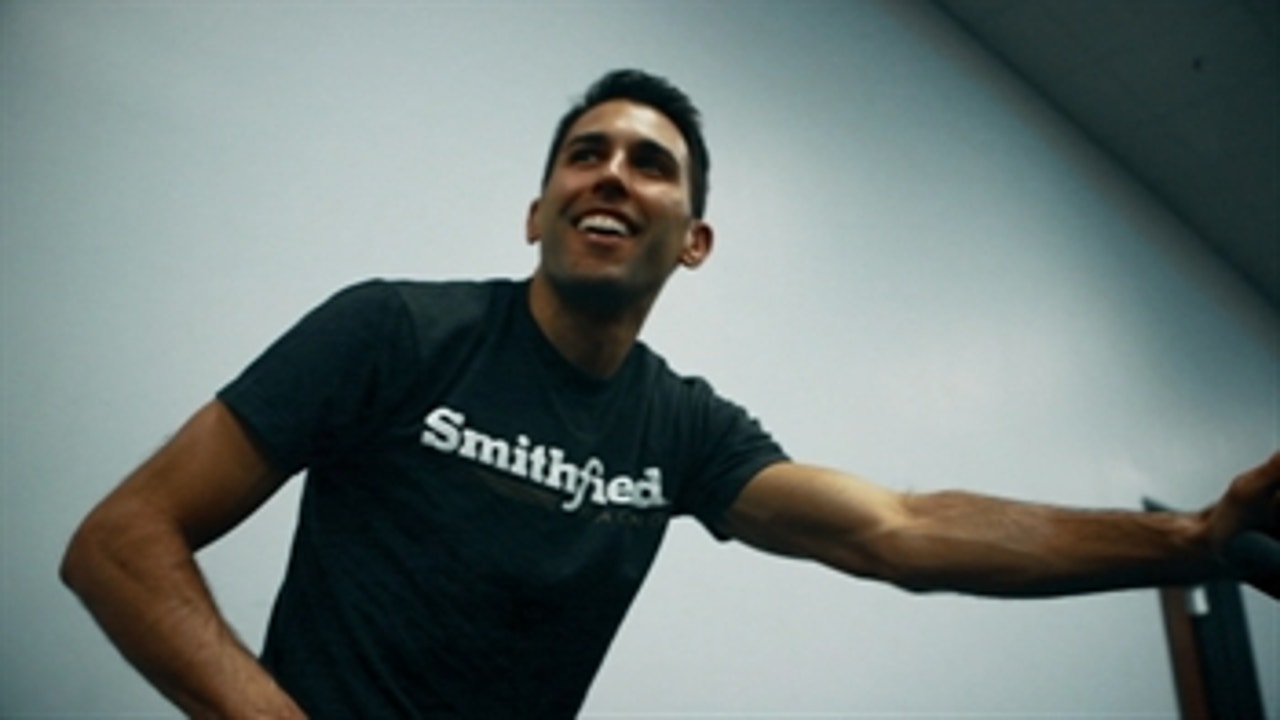 Go behind the scenes with Aric Almirola as he prepares to make his first start with Stewart-Haas Racing