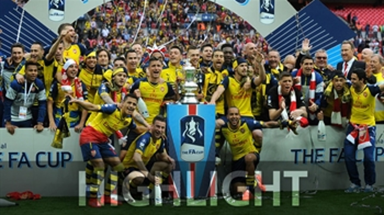 Arsenal dominate Aston Villa for 2nd straight FA Cup