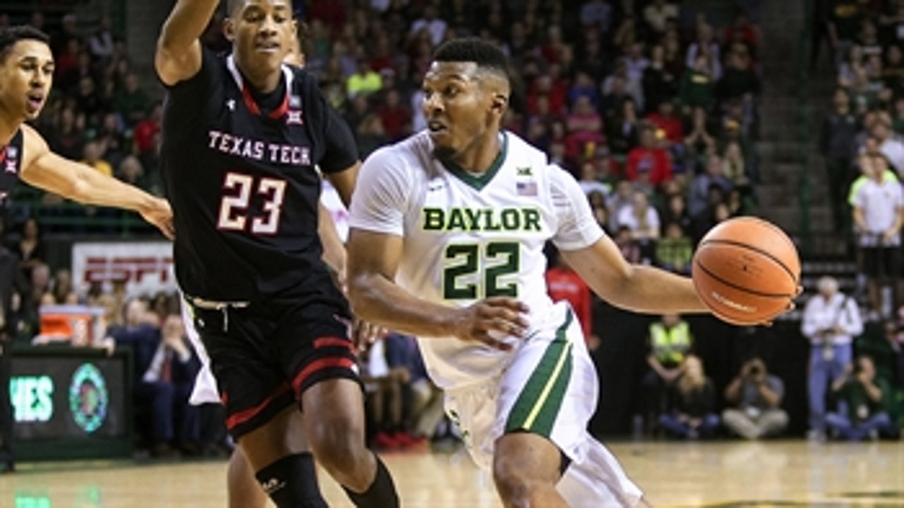 Baylor hangs on to upset No. 7 Texas Tech for 5th straight win