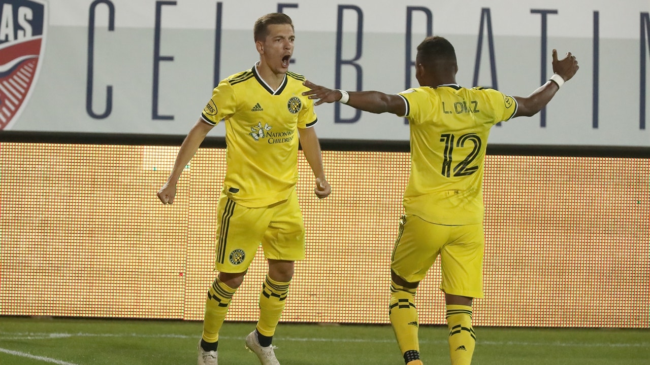 Pedro Santos’ score keys Columbus Crew to 2-2 draw vs. FC Dallas