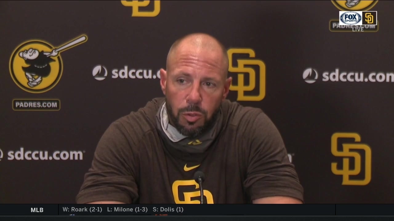 Jayce Tingler after Padres' thrilling walk-off win over the Rangers