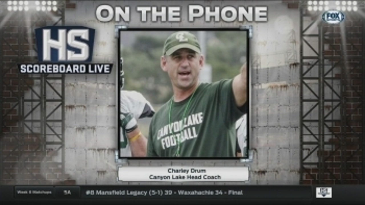 Canyon Lake Coach Charley Drum joins the show ' High School Scoreboard Live