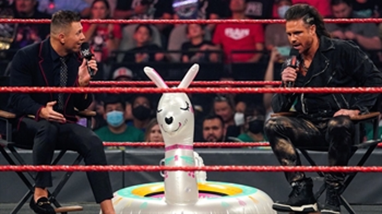 Damian Priest exposes the truth about The Miz's injury during "Moist TV": Raw, Aug. 16, 2021