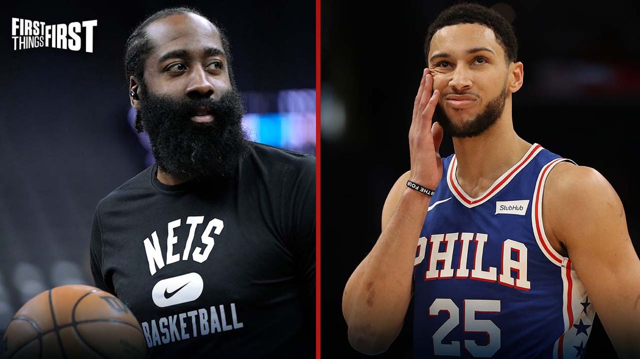 Chris Broussard: Nets shouldn't trade James Harden, certainly not for Ben Simmons I FIRST THINGS FIRST