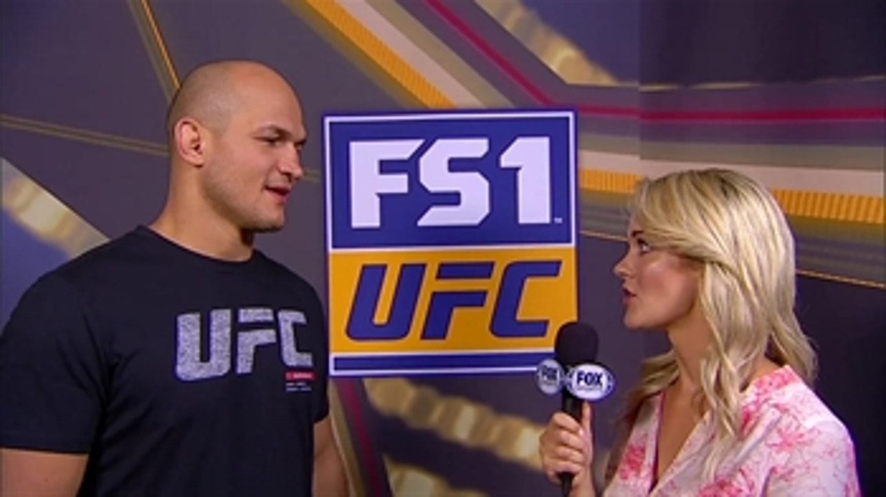 Junior Dos Santos talks to Laura Sanko | INTERVIEW | UFC FIGHT NIGHT