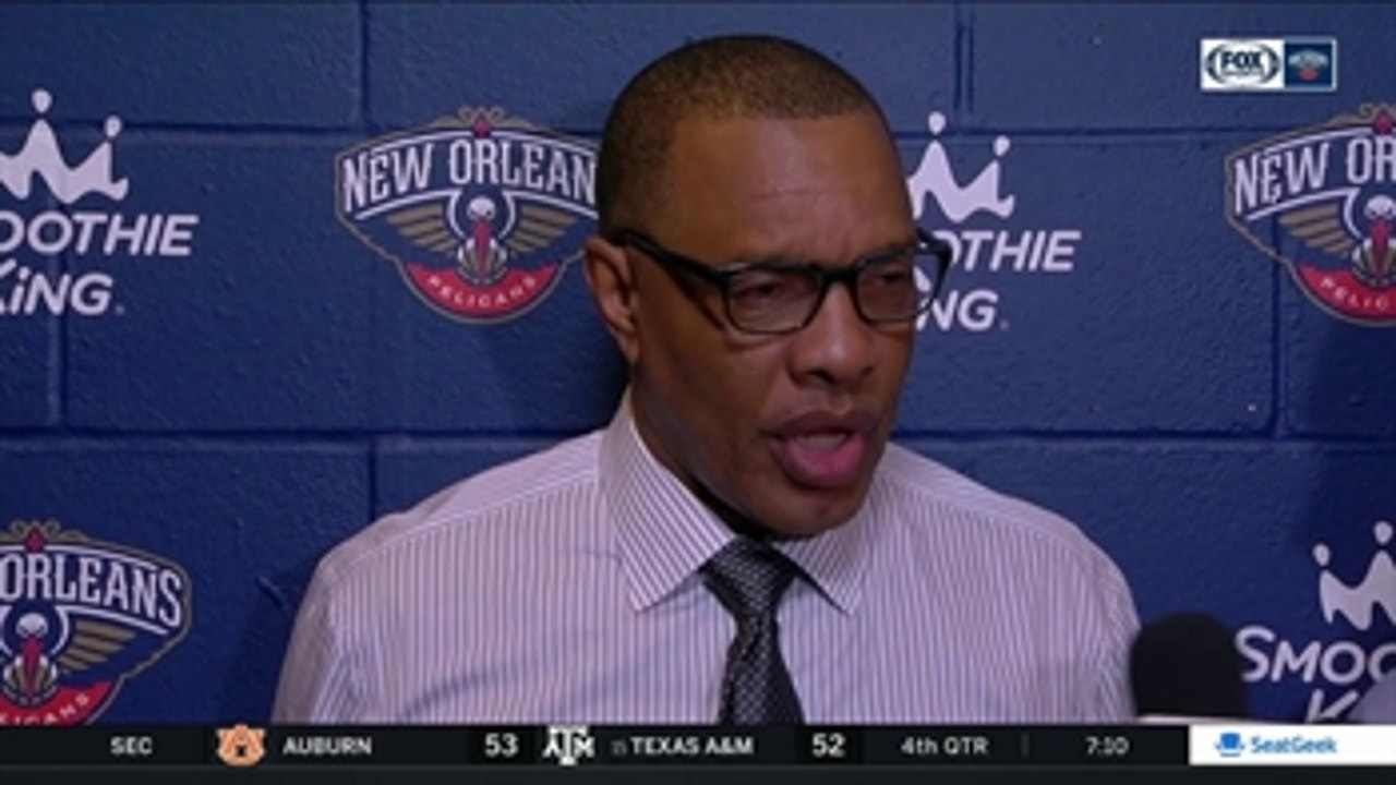 Alvin Gentry liked the competitiveness vs. Raptors