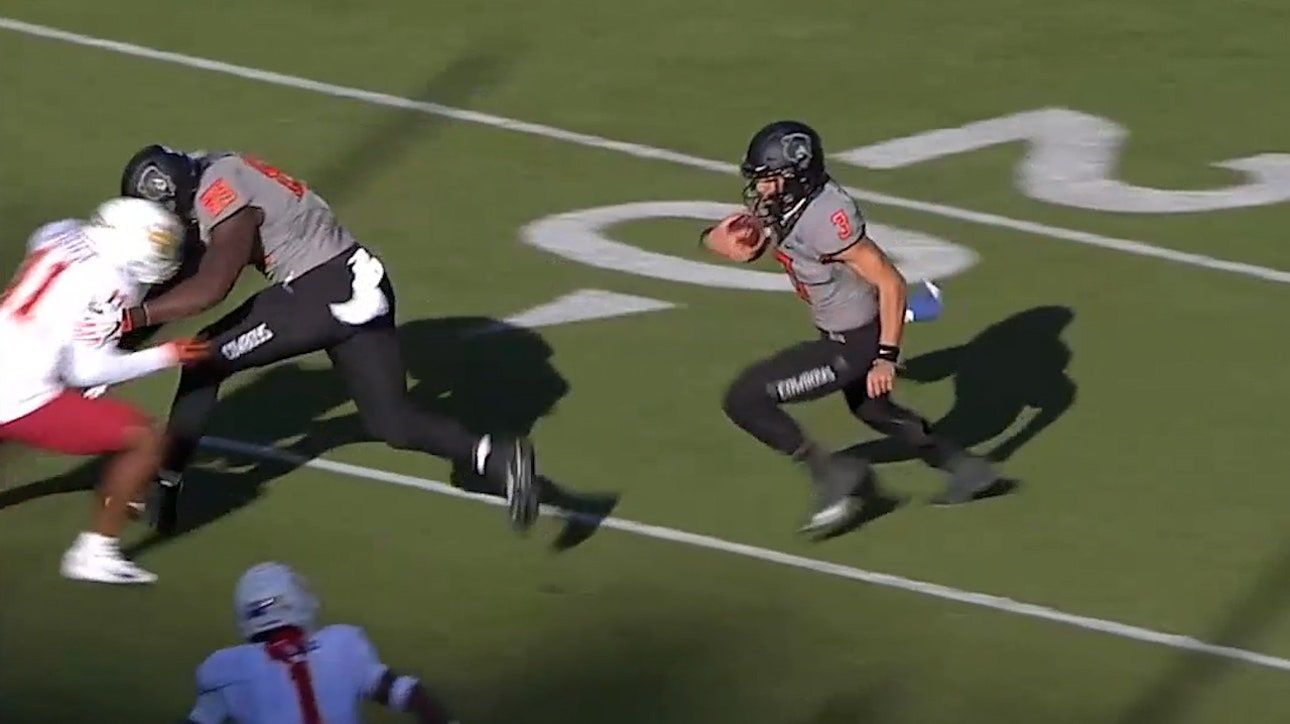 Oklahoma State's Spencer Sanders rushes for a 14-yard TD, Cowboys take 21-14 lead vs. Iowa St.