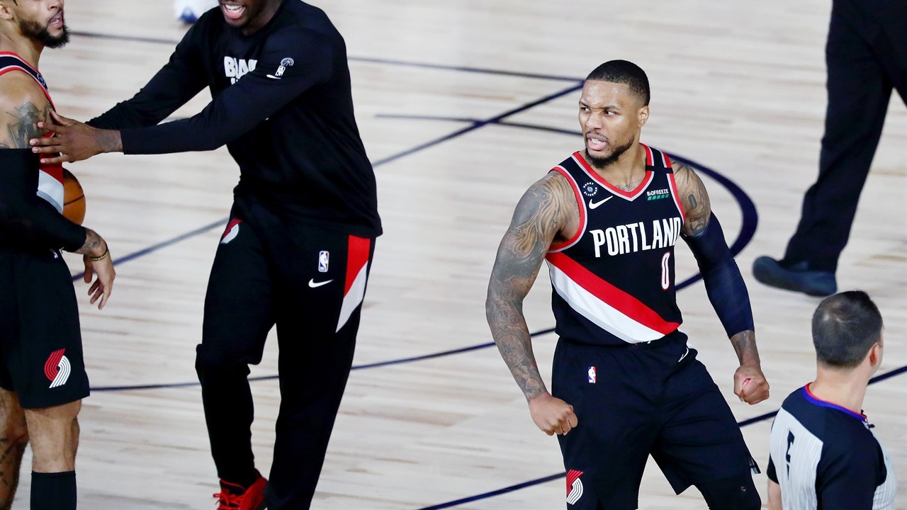 Nick Wright: With potential for elimination, Damian Lillard's clutch bubble performance has been more impressive than his notable buzzer beaters