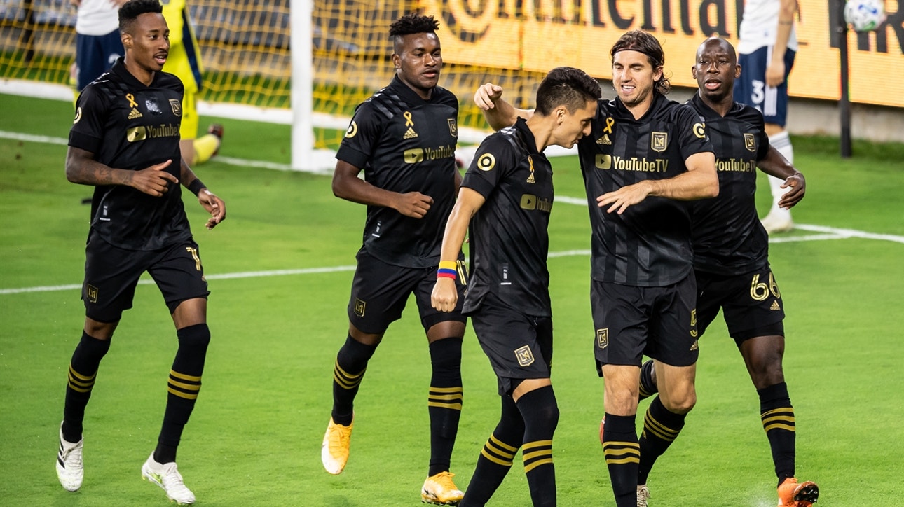 LAFC explode for five-goal first half, crush Vancouver Whitecaps, 6-0