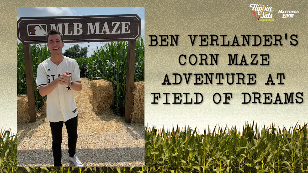 Ben Verlander takes on the Field of Dreams corn maze