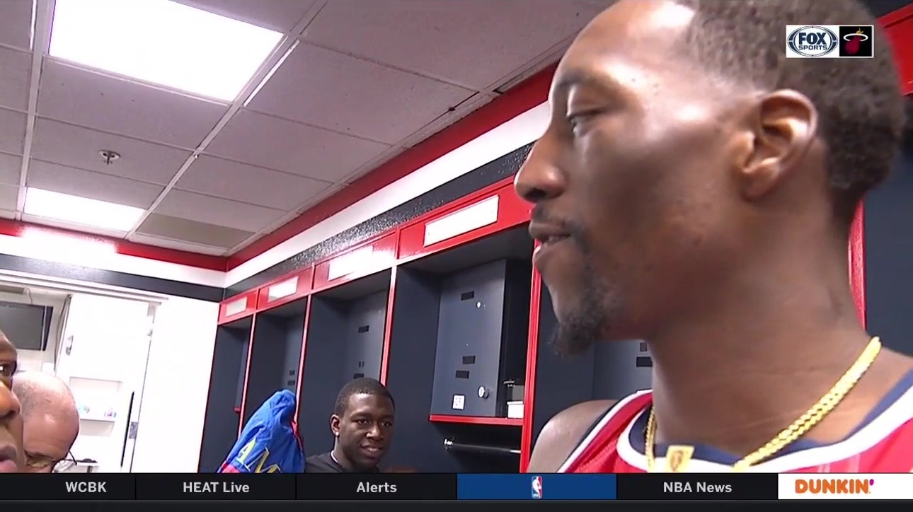 Bam talks the Heat in the 4th, exchanging jerseys with Bradley Beal