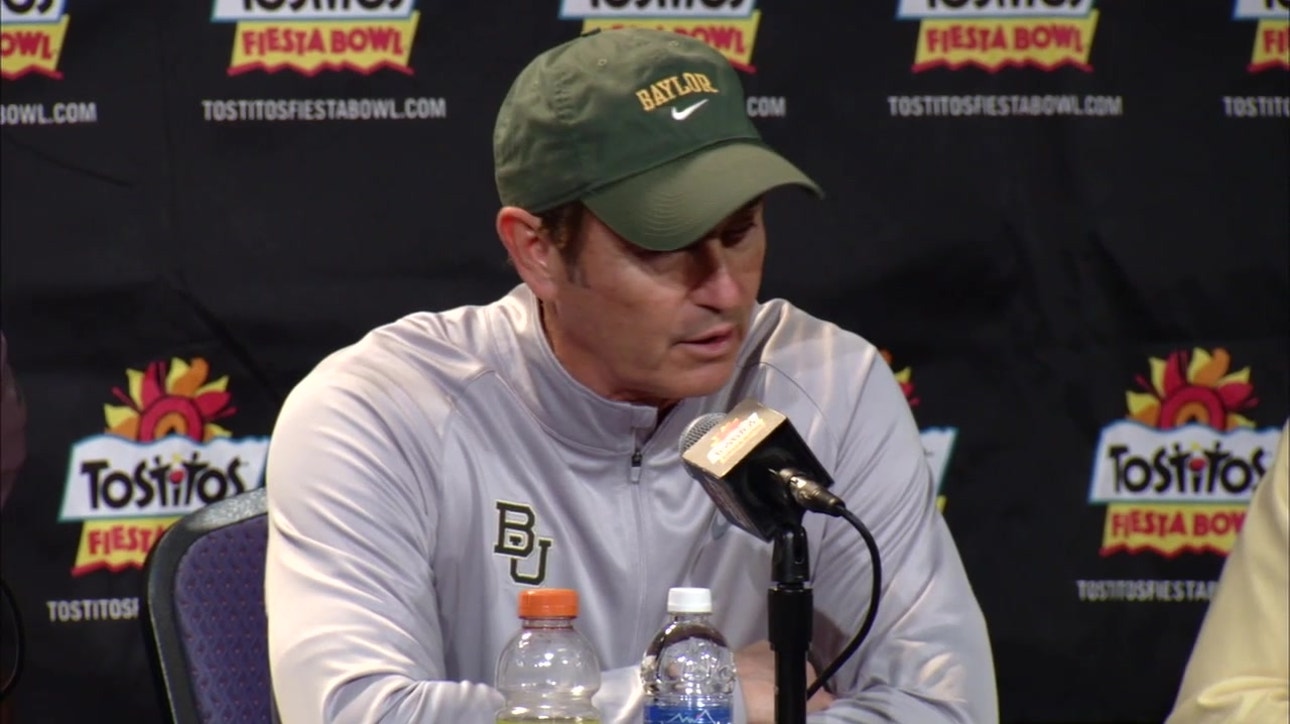 Fiesta Bowl post-game presser: Baylor Bears