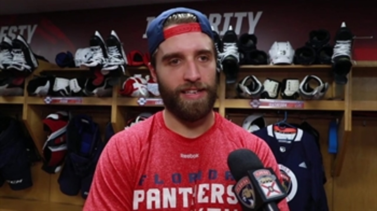 Aaron Ekblad on getting ready for home opener, chemistry with Keith Yandle
