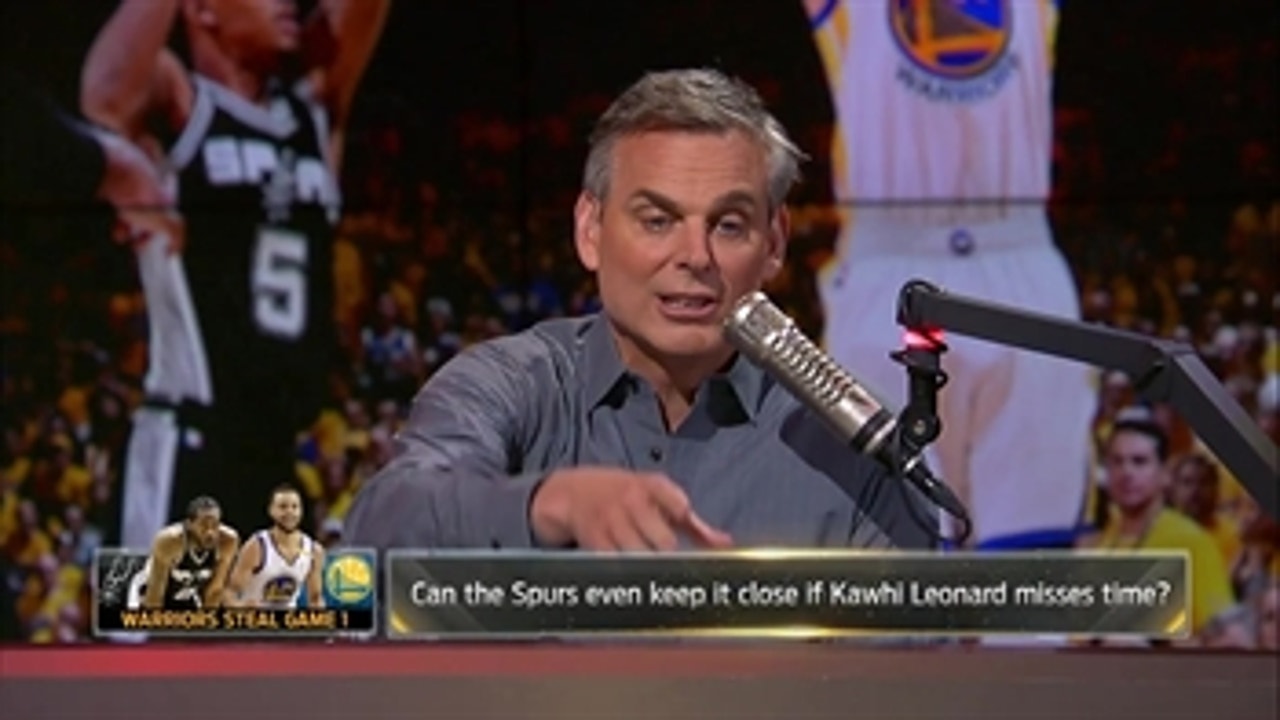The Warriors were going to run through the Spurs with or without Kawhi ' THE HERD