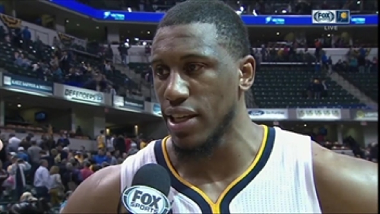 Thaddeus Young 'just wanted to bring that spark' against Pelicans
