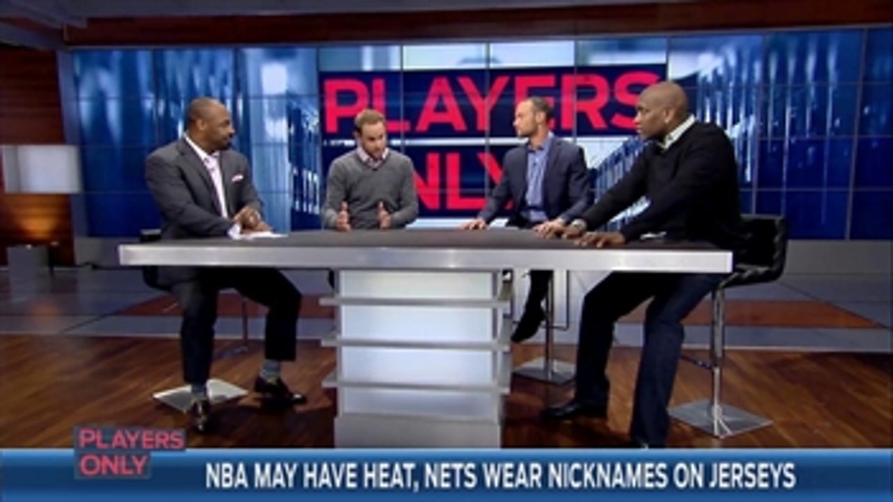 Players Only: Nicknames on NBA jerseys