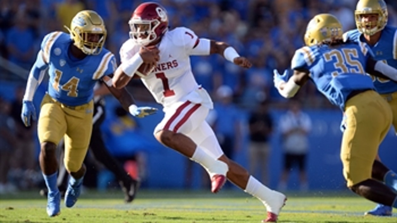 Watch Jalen Hurts' 30-yard rushing TD to cap off the drive against UCLA