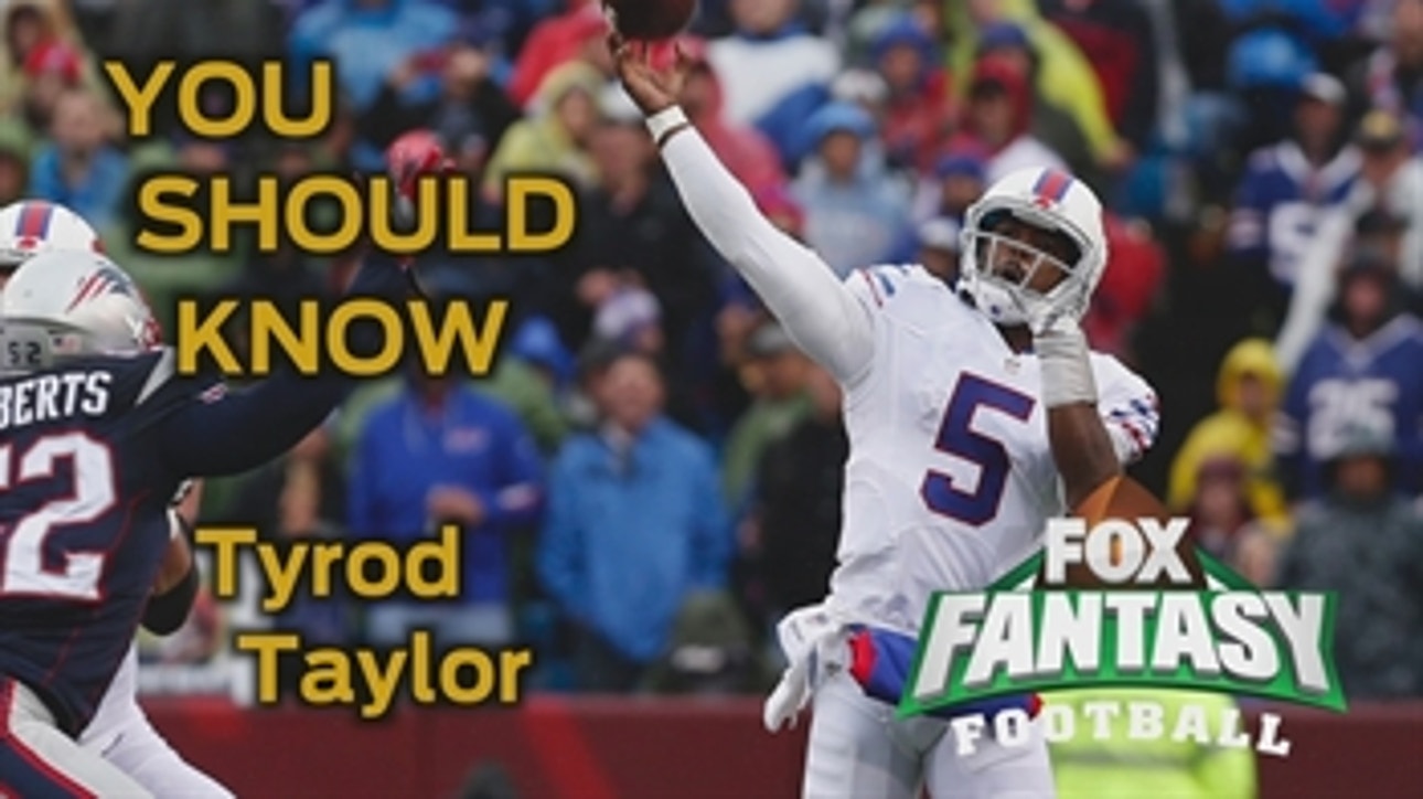 Fantasy Week 8:  Tyrod Taylor is flying under the radar