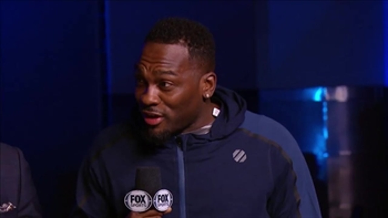 Derek Brunson talks with the UFC on FOX crew | WEIGH-IN | UFC Fight Night