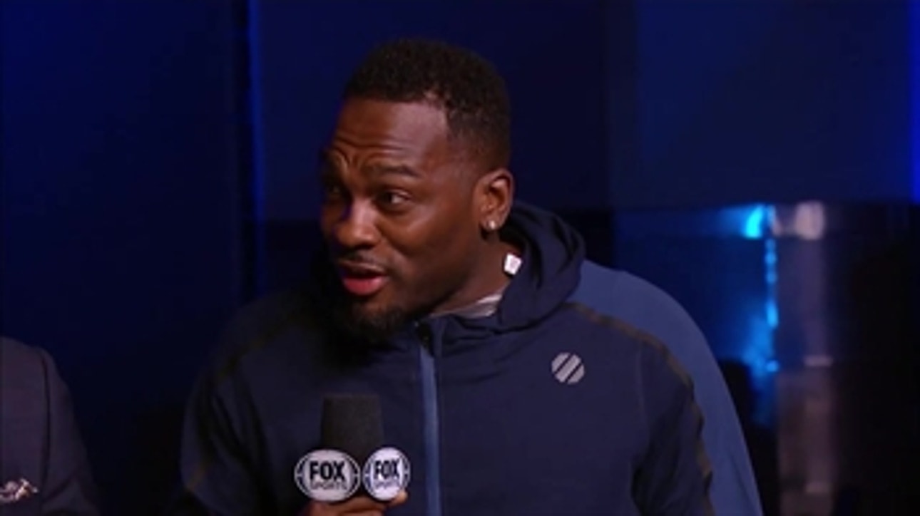 Derek Brunson talks with the UFC on FOX crew | WEIGH-IN | UFC Fight Night