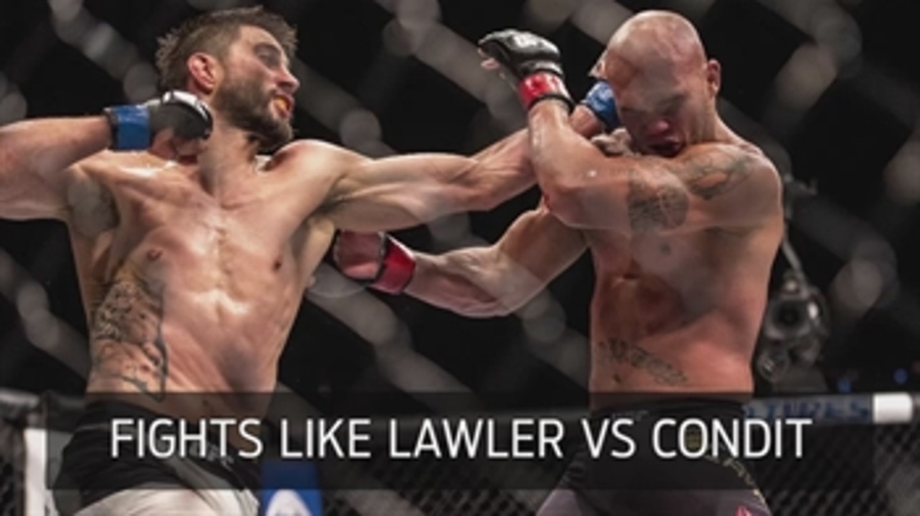 No amount of money worth the war Robbie Lawler and Carlos Condit survived
