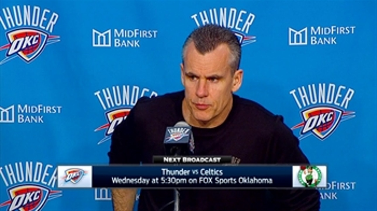 Donovan on big picture, win over Trail Blazers