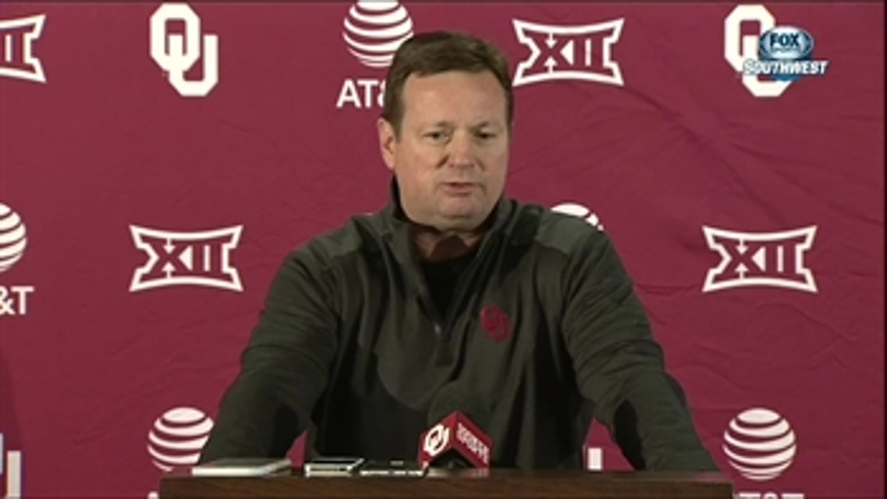 Bob Stoops calls 2017 class 'one of the best' he's had at Oklahoma