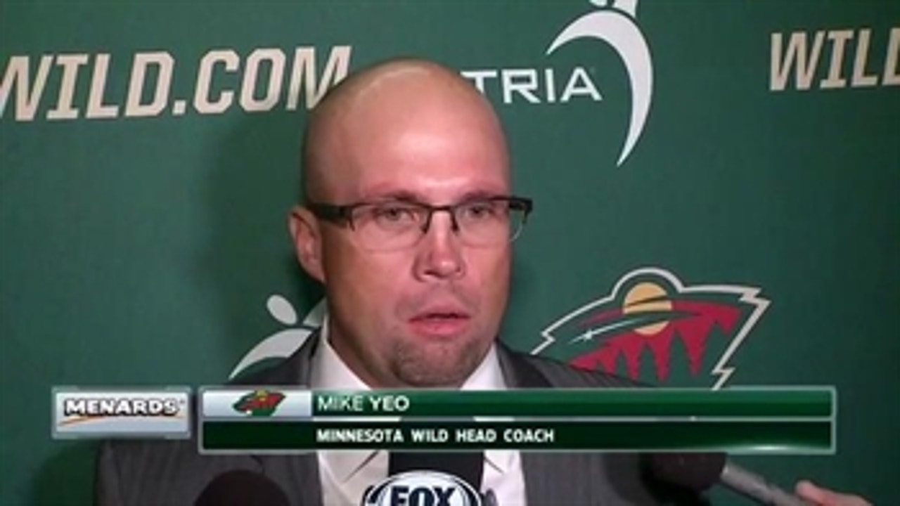 Mike Yeo on comeback: 'We are a team that competes and never gives up'