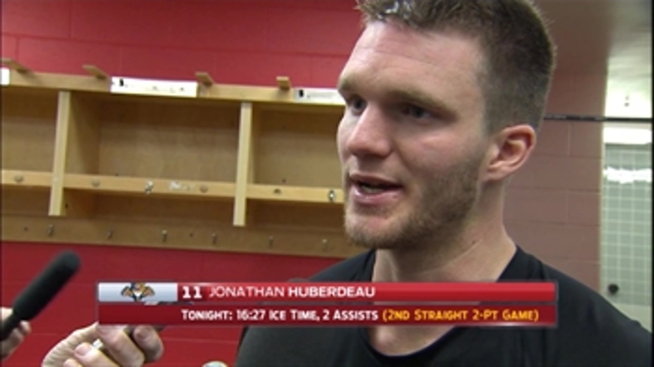 Huberdeau assists on 2 goals in Panthers victory