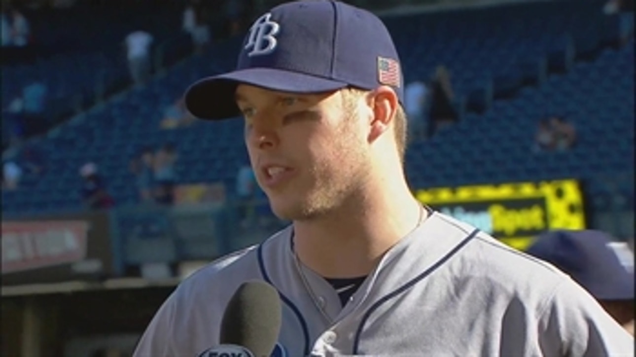 Corey Dickerson on beating Yankees: It feels good to slow them down