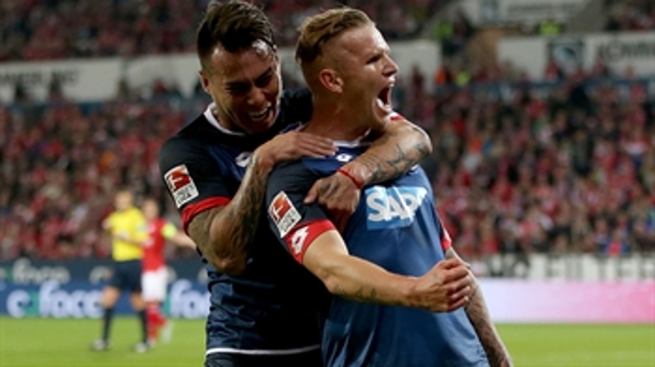 Schmid makes it 3-1 for Hoffenheim - 2015-16 Bundesliga Highlights