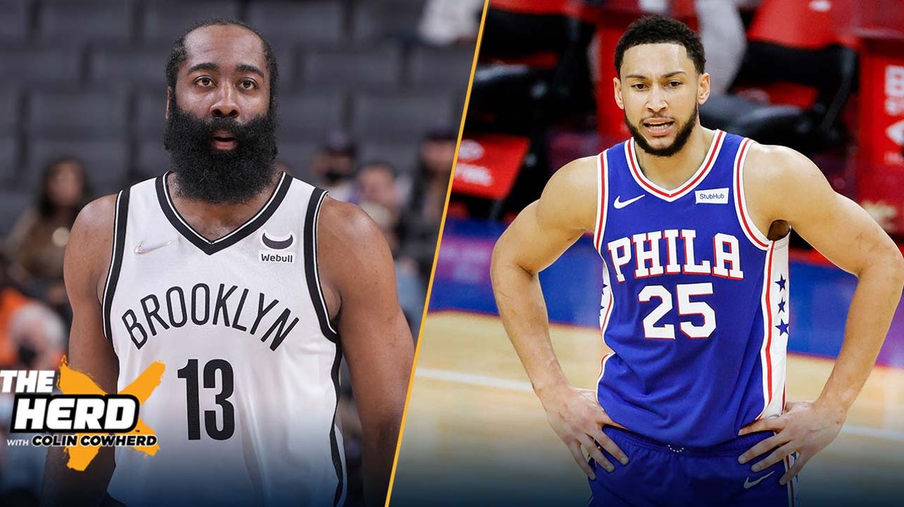 Colin Cowherd: 76ers win in the James Harden - Ben Simmons trade I THE HERD