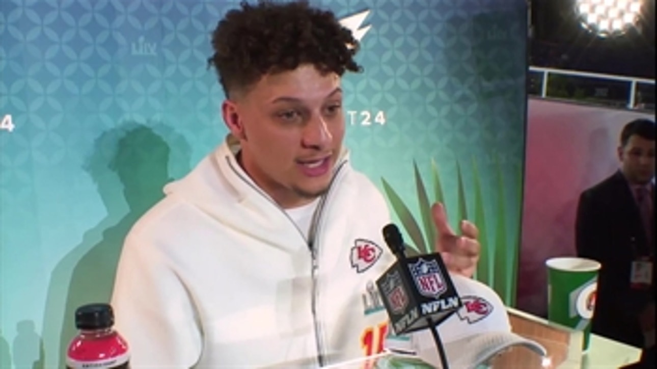 Mahomes on Kobe: 'I still watch videos of him before games'