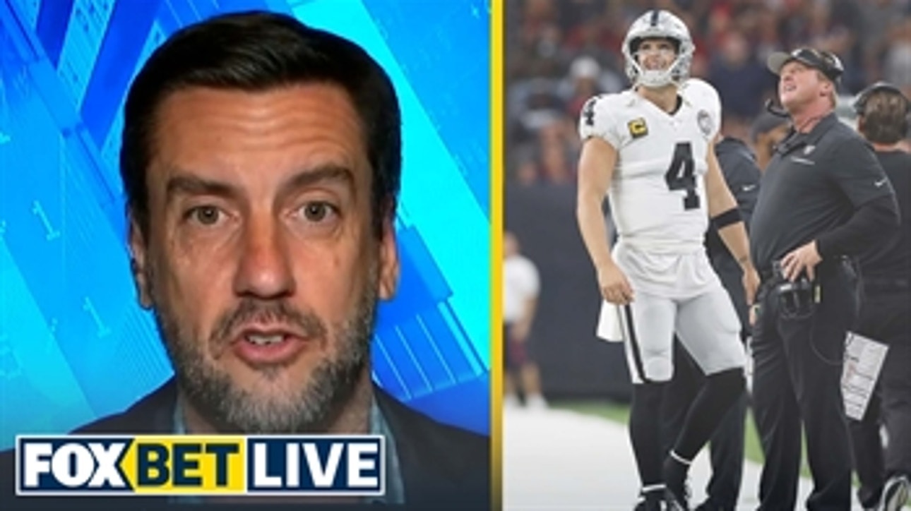 Clay Travis is picking the Raiders to go under 7.5 wins this season ' FOX BET LIVE