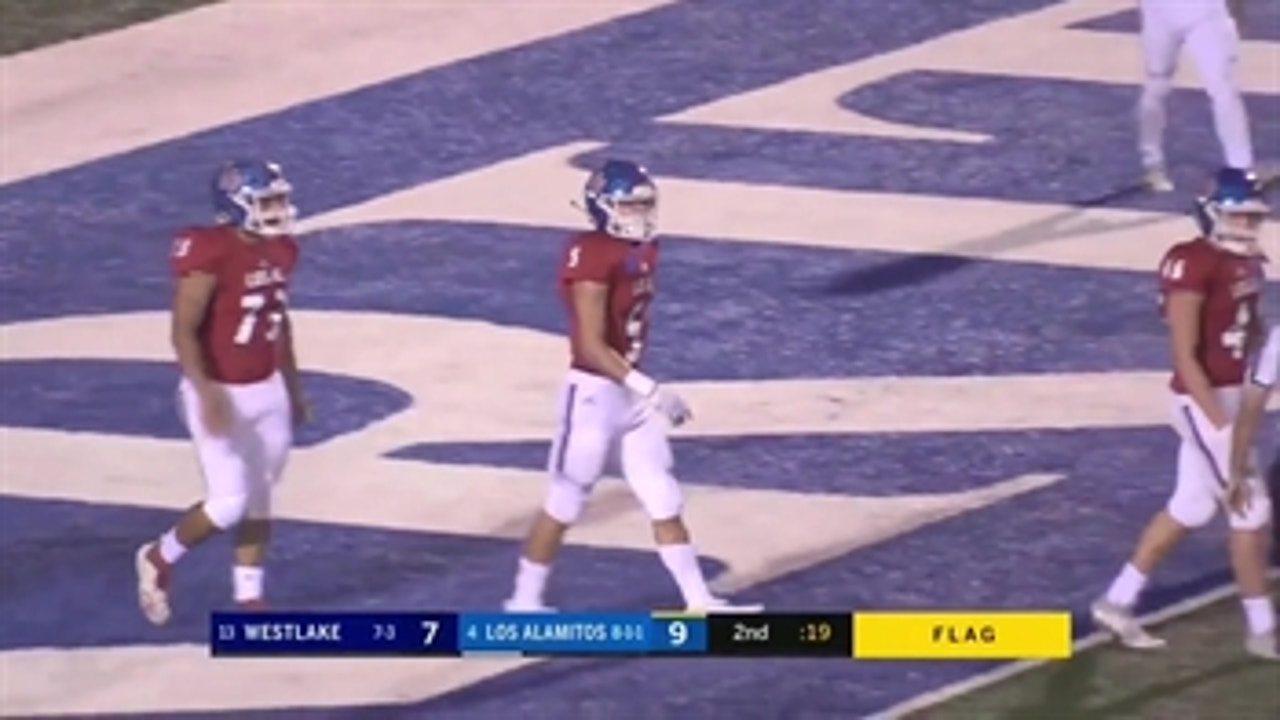 Playoffs, First Round: Los Alamitos somehow scores on near pick six