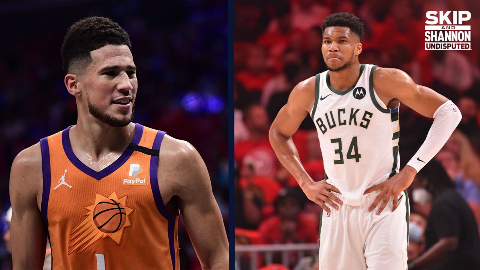 Chris Broussard: I'm picking the Suns, but the Bucks' odds to win the Finals depend on Giannis' health I UNDISPUTED