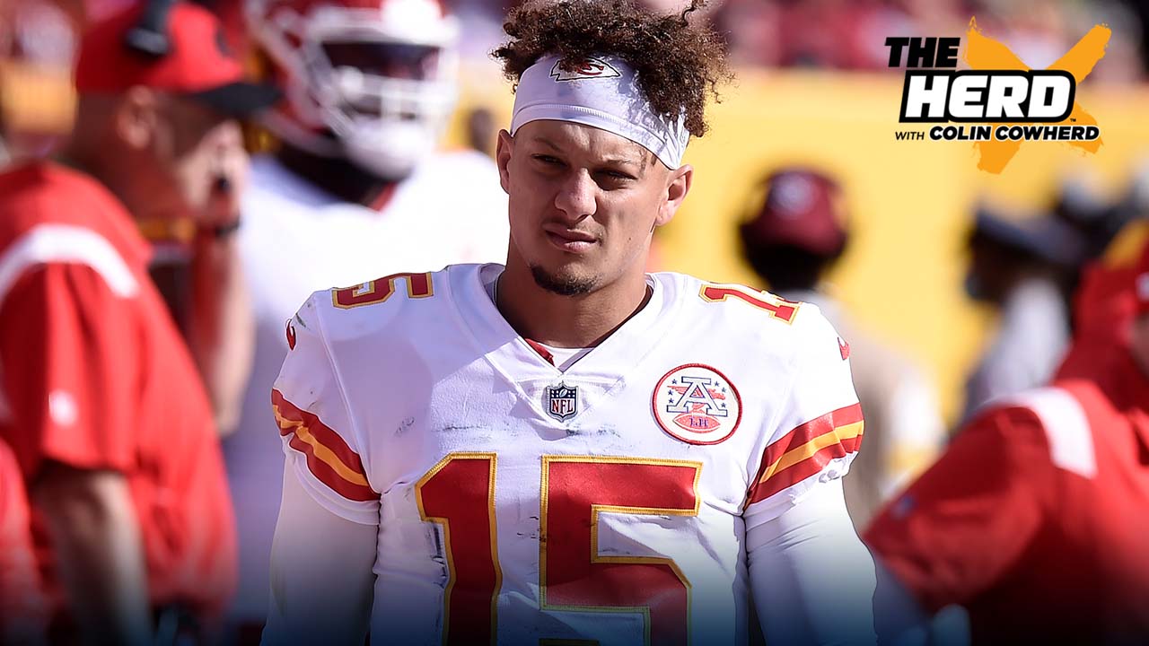 Colin Cowherd: 'Patrick Mahomes will get better, but he's just not good right now' I THE HERD