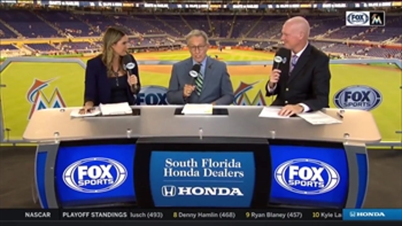 Tommy Hutton makes his return to Marlins' broadcast
