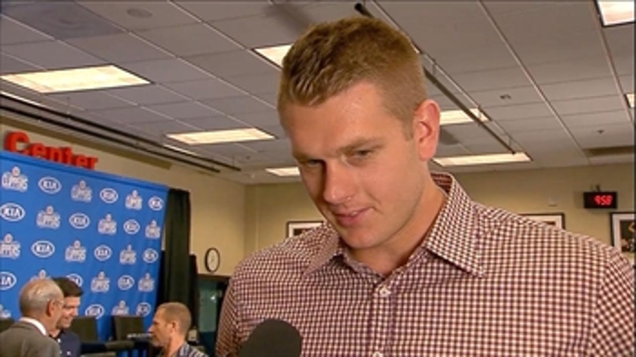Cole Aldrich on how he plans to help Clippers